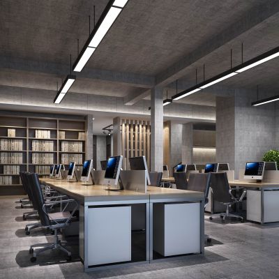 敞开办公室大图
