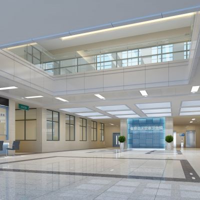 金寨天堂寨门诊楼大厅大图