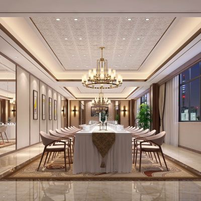 智慧餐厅二层西餐厅