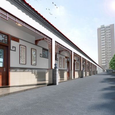 太和县学校外立面