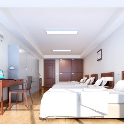 乘警楼二层四人间宿舍