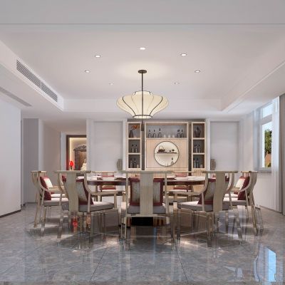 中式别墅餐厅