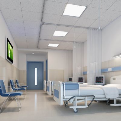 天堂寨住院楼三人间病房大图