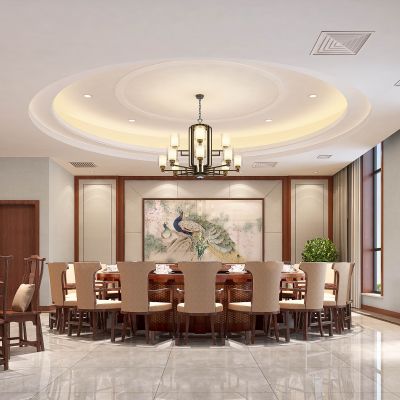 产业园二层大包厢