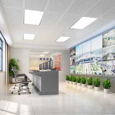 铁路公安一层指挥室