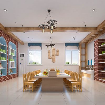 龙翔幼儿园二层美工室