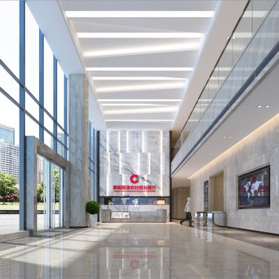 农商行行政办公门厅