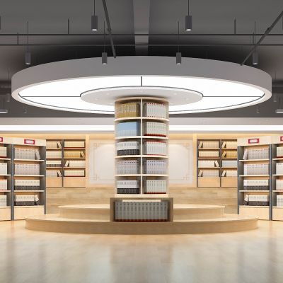 图书阅览室视角二