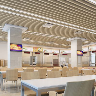 现代员工餐厅