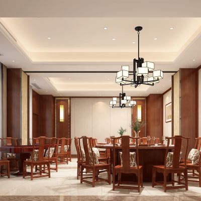 新中式连体包厢