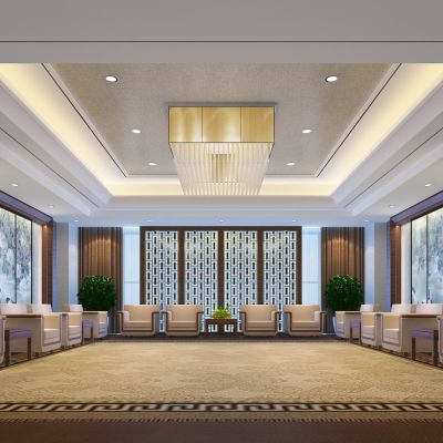 中建八局接待室大图