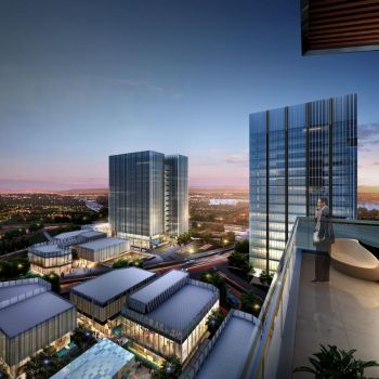 北京通州商务办公区设计