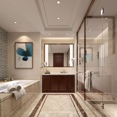 现代酒店卫生间