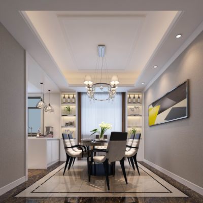 青阳样板房餐厅