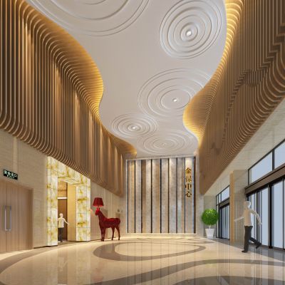 金保大厦商业门厅