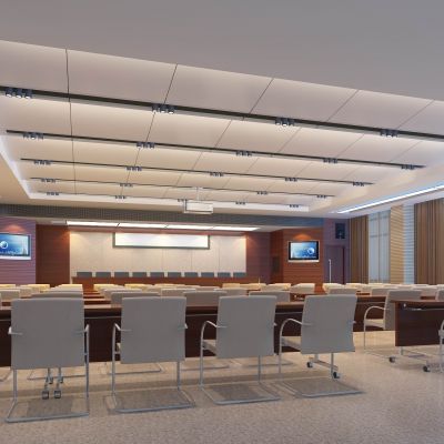 三层学术报告厅