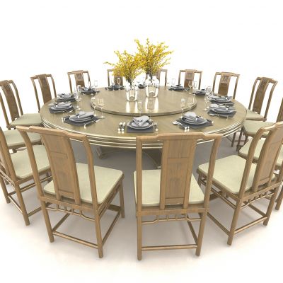 新中式风格餐桌