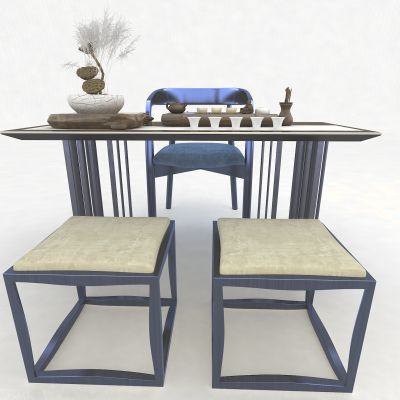 新中式风格书桌