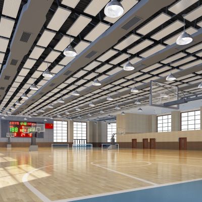 室内篮球场