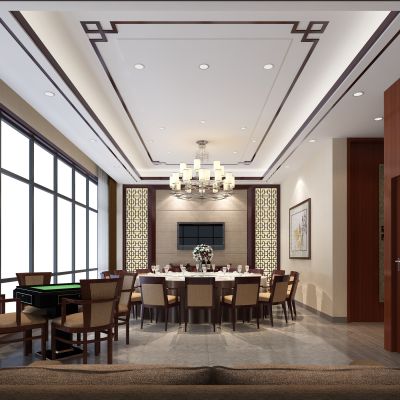 新中式酒店包厢