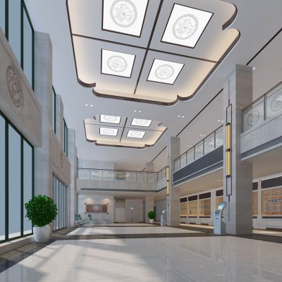 淮南办公门诊大厅1