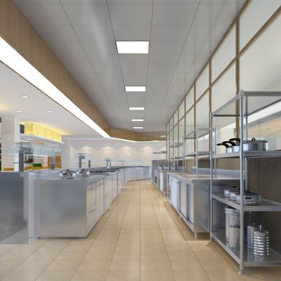 四创二层食堂操作间