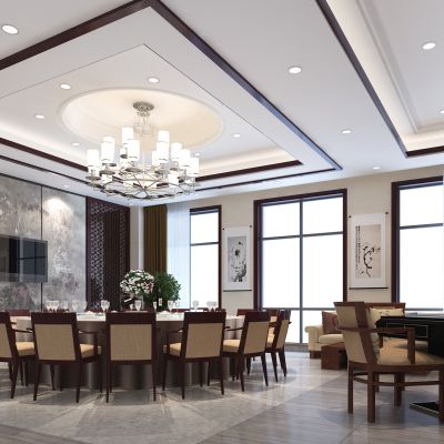 新中式酒店包厢