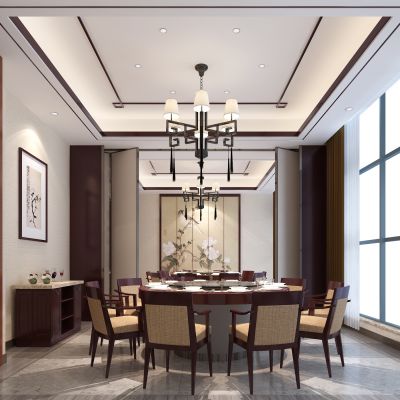 新中式酒店包厢