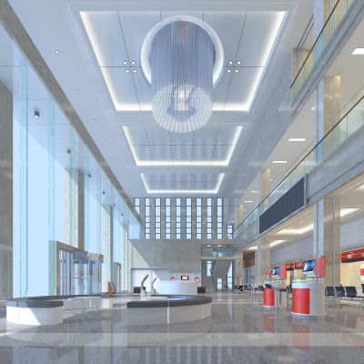 岳西农商银行大厅