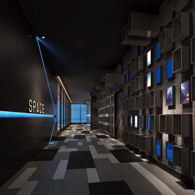 后现代过道 走廊