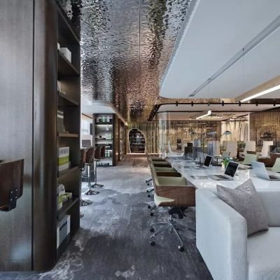 南京证大喜玛拉雅中心办公样板间_高品质办公空间