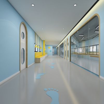 教室过道，书法教室，国学教室，教室，