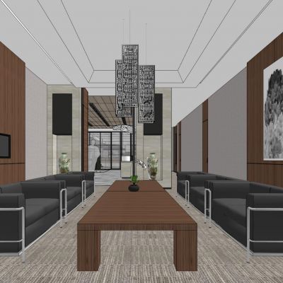 汇峰地产办公室室内设计