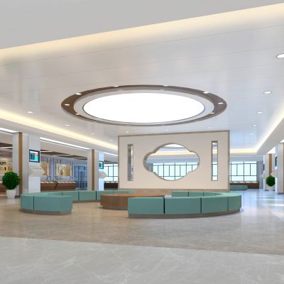 中医院五层共享大厅