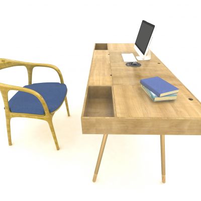 现代风格书桌