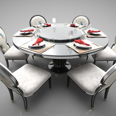 新中式风格餐桌