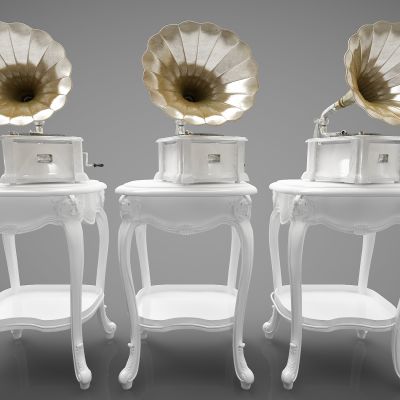 现代风格留声机