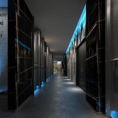 后现代过道 走廊