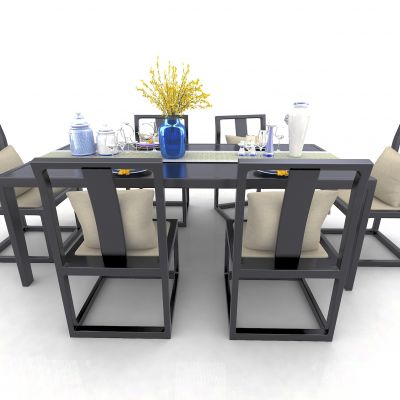 新中式风格餐桌