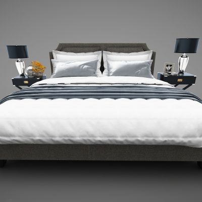 现代风格床具