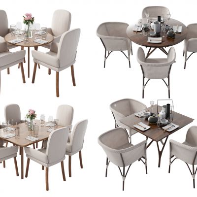 现代餐桌椅