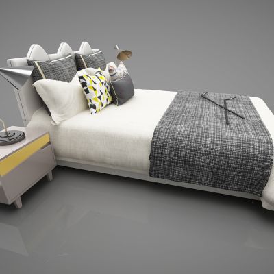 现代风格床具