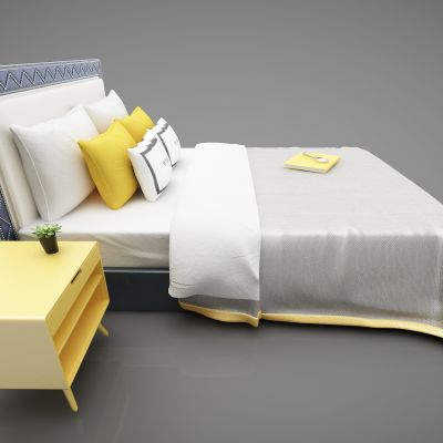 现代风格床具