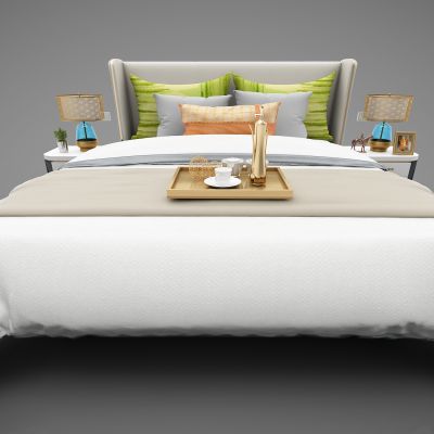 现代风格床具