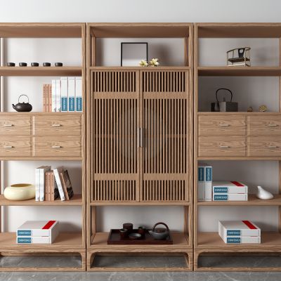 新中式博古架