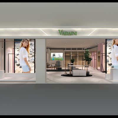 现代简约服装店