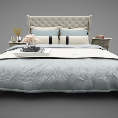 现代风格床具