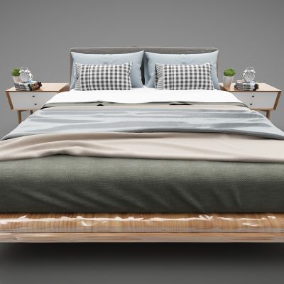 现代风格床具