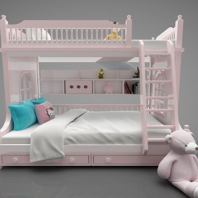 现代风格儿童床