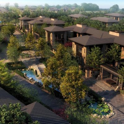 上海中信泰富别墅中式各种PTA